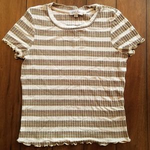 Tilly's Girls Lettuce Cut Tee